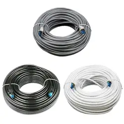 Кабель Cat5e LAN Cable utp Cat 5 металлический разъем RJ45 сеть соединительный кабель 5 m 10 м 15 м 20 м для PS2 PC компьютерный маршрутизатор