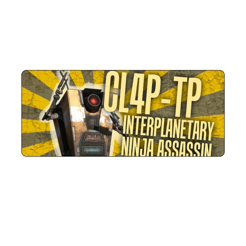 700*300 большой игровой коврик для мыши Borderlands 2 3 borderlands2 borderlands3 игры геймер коврик xl оверлок