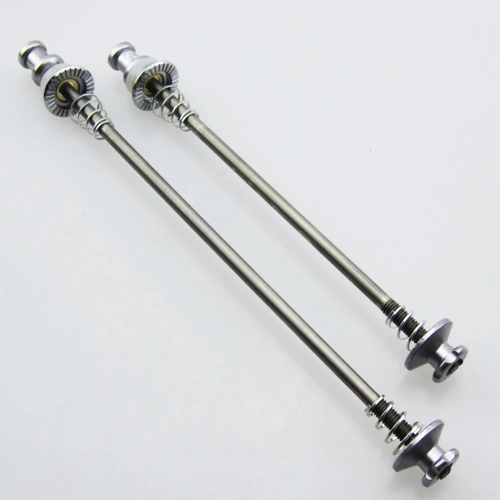 

New Titanium Axle CNC Bicycle Quick Release Road Mountain Bike Skewers Set Cycling Skewer Front 75 / 100 mm Rear 130 / 135 mm