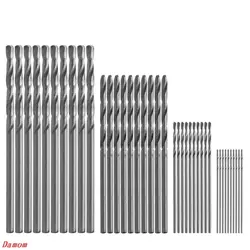 40 шт. Мини дрель HSS Бит 0,5 мм-2,0 мм Прямые хвостовик PCB Сверла Набор
