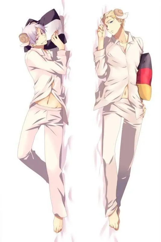 A Подушки с аниме Hetalia Axis powers Ludwig Beillschmidt декоративные мужские наволочки для подушек Dakimakura наволочки обнимающие тело - Цвет: A