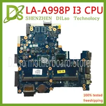 KEFU LA-LA-A998P motherboar 755829-501 760869-005 for HP 14-R 240 G2 Laptop Motherboard LA-A998P I3 CPU MB 100% original KEFU LA-LA-A998P motherboar 755829-501 760869-005 for HP 14-R 240 G2 Laptop Motherboard LA-A998P I3 CPU MB 100% original