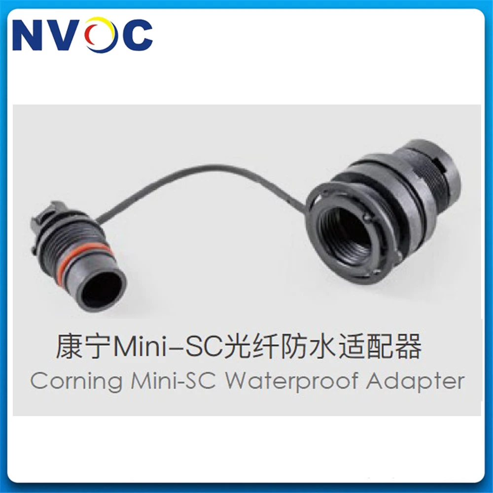 5 шт./лот IP67 Cor ning Telecom оптический водонепроницаемый волоконный адаптер аналогичный OptiTap, водонепроницаемый мини SC волоконно-оптический разъем