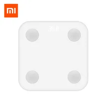 Xiaomi Mi Sensible Scale 2th Weight Well being Mifit APP Physique Composition Monitor Hidden LED Show And Huge Toes Pad Physique Fats BMR Take a look at