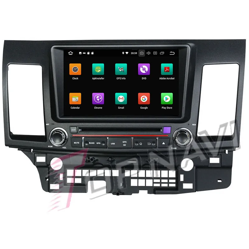 car stereo  2din For Mitsubishi Lancer 2008