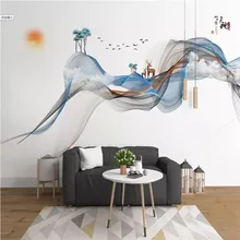 Индивидуальные высококачественный большой домашний интерьер облицовка стен обои фрески фото стена от производителя; гарантированное качество