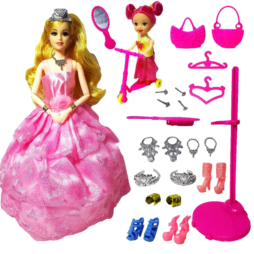 Любимая кукла принцессы, модные вечерние платья на свадьбу, подвижные шарниры, классические игрушки, лучший подарок, куклы для девочек, куклы Барби