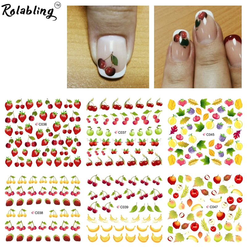 summer fruit purple banana water transfer nail sticker on finger nails stickers for nail summer fruit purple banana water transfer nail sticker on finger nails stickers for nail