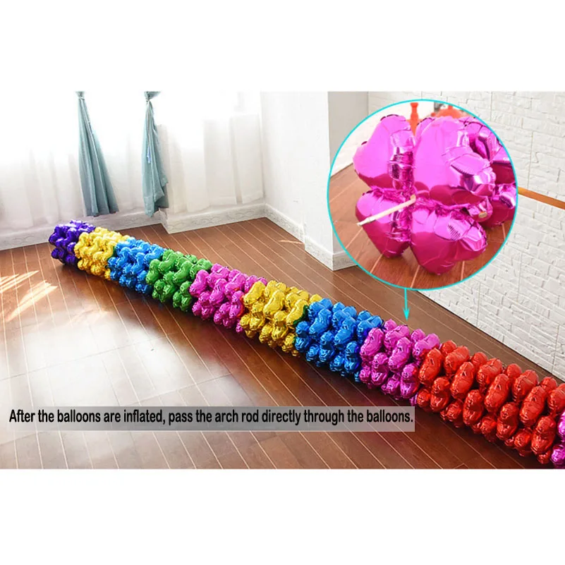 DH_four-wheeled leaf heart balloon decoration -3