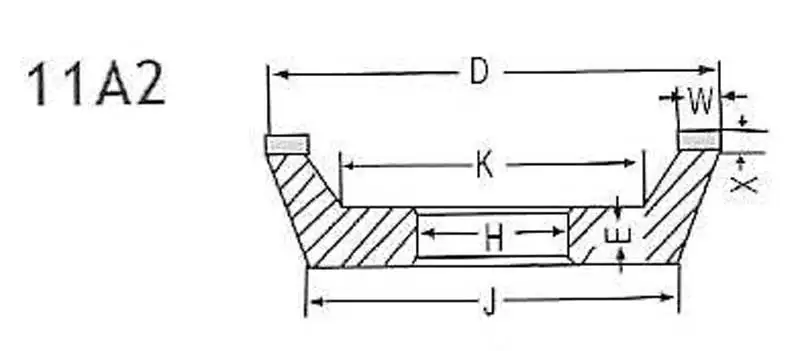 11A2-grinding-wheel-shapes-drawing