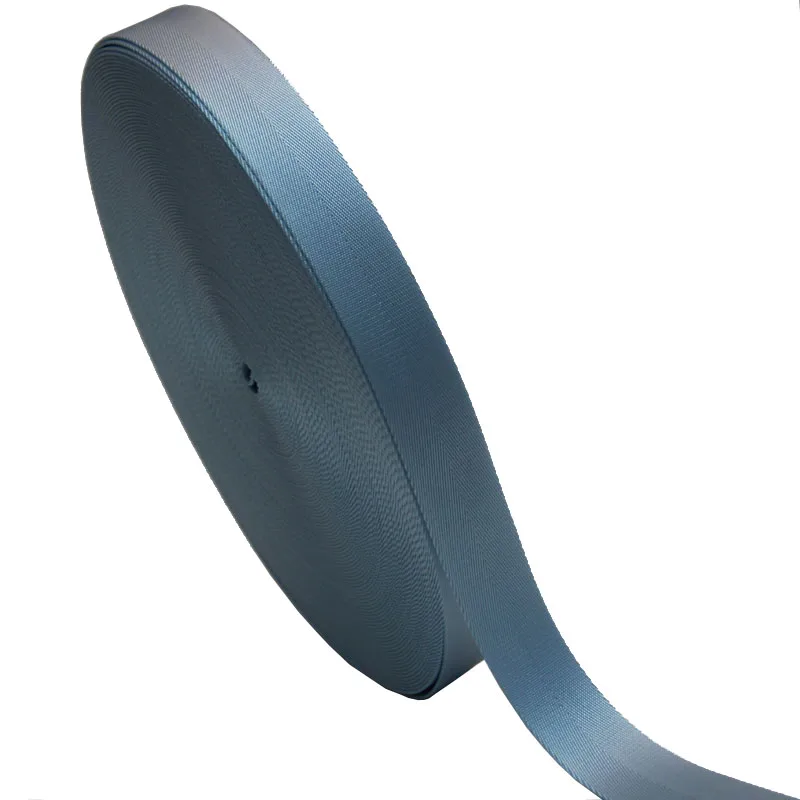 New 1.5 Inch High Quality 38mm Herringbone Tape 100 % Nylon Webbing Hot Sale 50 Yards/Roll Light Blue Color 1.35mm Thickness | Дом и сад