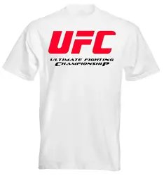 Новая мужская повседневная рубашка модная рубашка UFC ULTIMATE FIGHTING CHAMPIONSHIP Мужская футболка