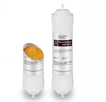 

Freeship 10" Cation Resin filter replacement for water purifiers/Soften water cartridage/Ion exchange filter with plug-in port