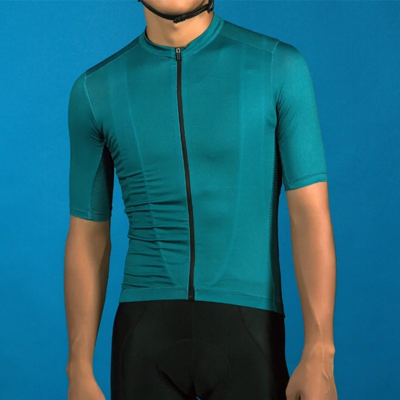 SPEXCEL 2018 Dark Green Pro race fit Cycling Jerseys short sleeve