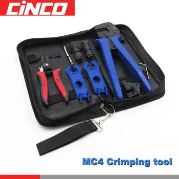 

1Set X A2546B PV Crimping tool kits for PV connector 2.5 4 6.0mm2 solar cable Crimp tools DIY solar power system connect
