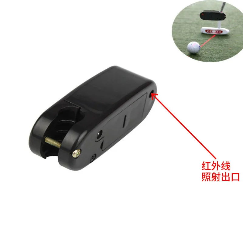 أسود مضرب الغولف مؤشر ليزر وضع التدريب الهدف خط مصحح تحسين المعونة أداة ممارسة إكسسوارات الغولف