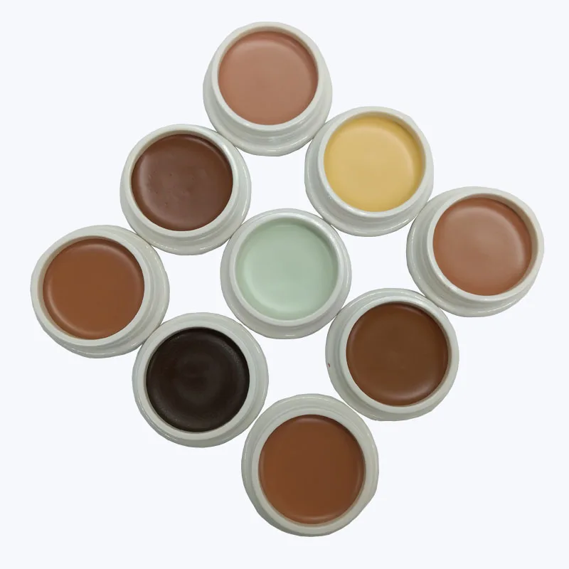 

9 Colors Brand Flawless Face Concealer Cream SPF30 Oil-Control Scars Freckles Black Eye Full Cover Makeup Face Base Foundation