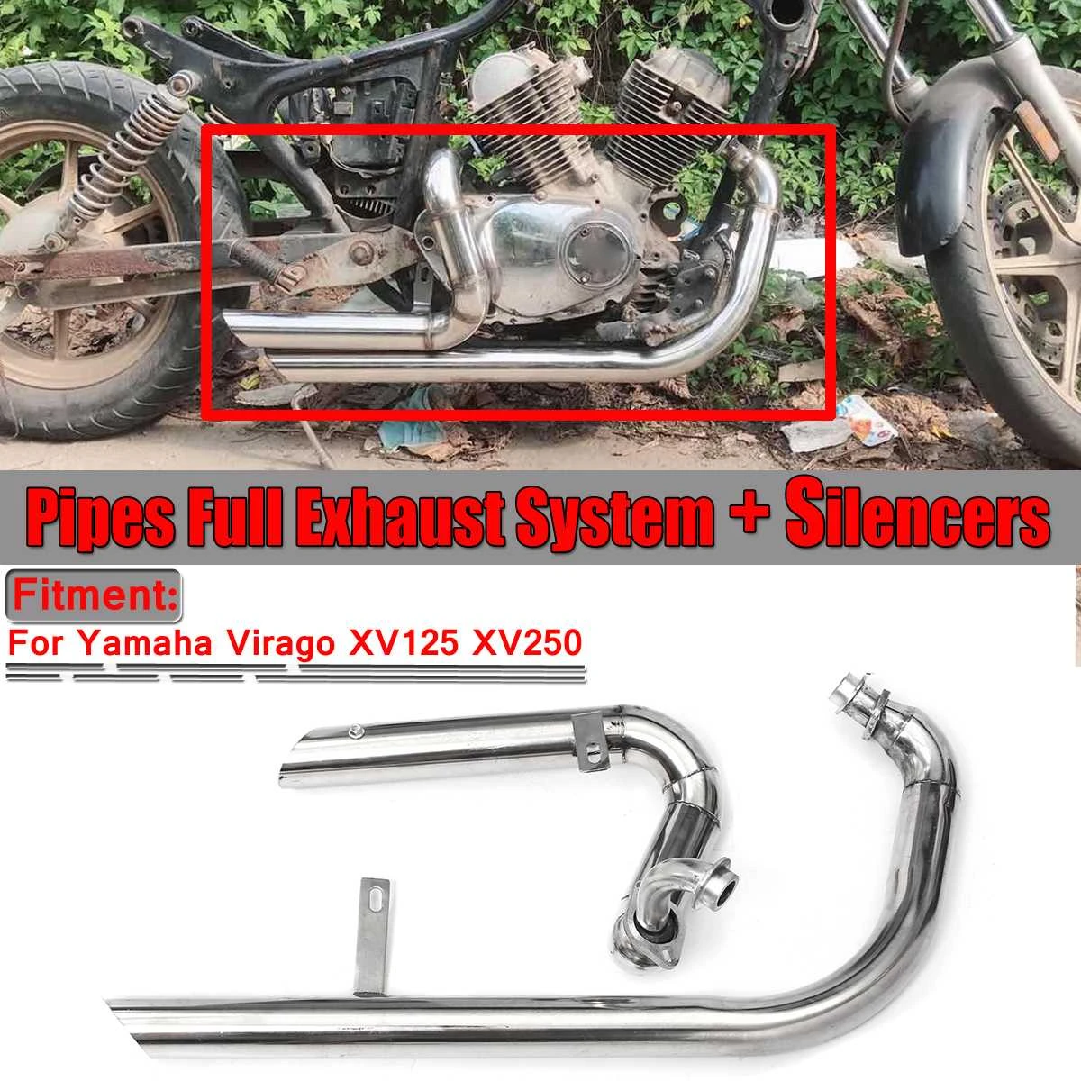 Yamaha Virago 250 Exhaust vlr.eng.br
