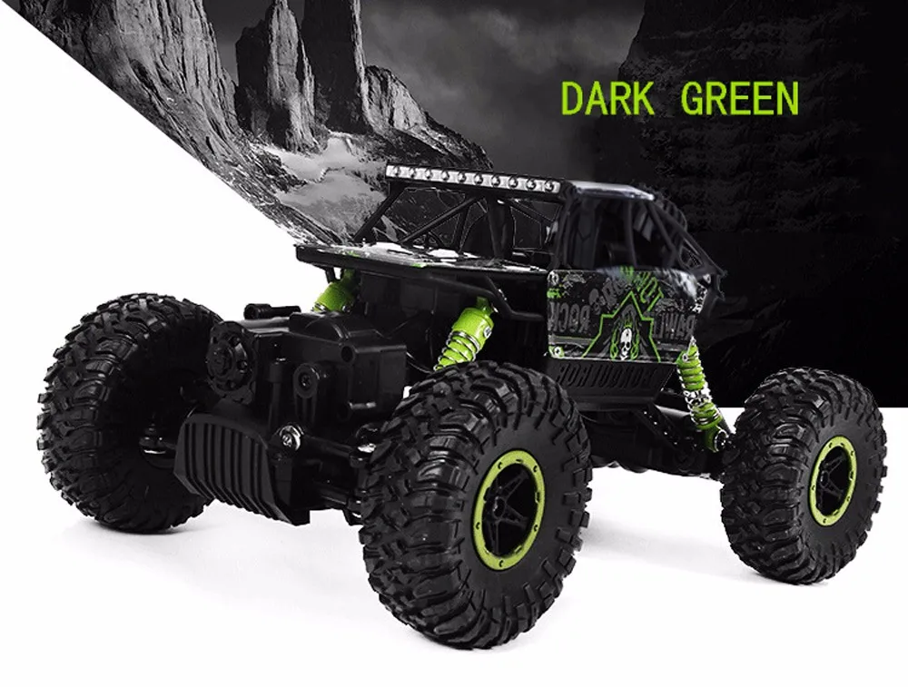 Горячая RC автомобиль 2,4G 4CH 4WD Rock Crawlers 4x4 вождение автомобиля двойные двигатели привод Bigfoot автомобили дистанционное управление модель внедорожника игрушка