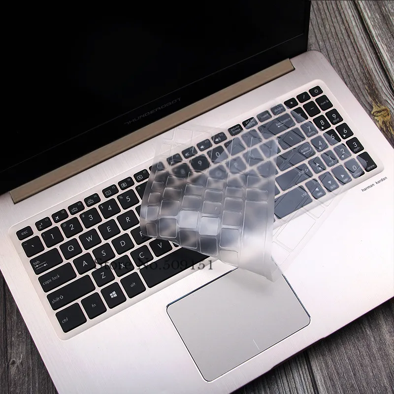 ТПУ 15 6 дюйм чехол для клавиатуры защитная пленка Asus VivoBook Pro N580G N580GD N580VD N580 M580 NX580VD