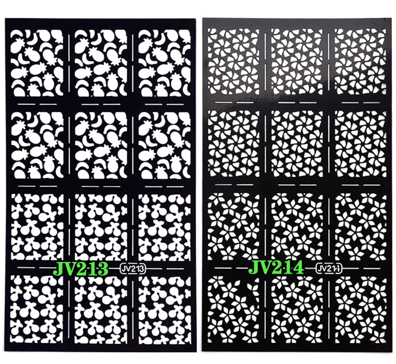 Шт. 1 шт. полые наклейки трафарет для ногтей дизайн пластины для штамповки ногтей штампы для маникюра наклейки для ногтей трафарет