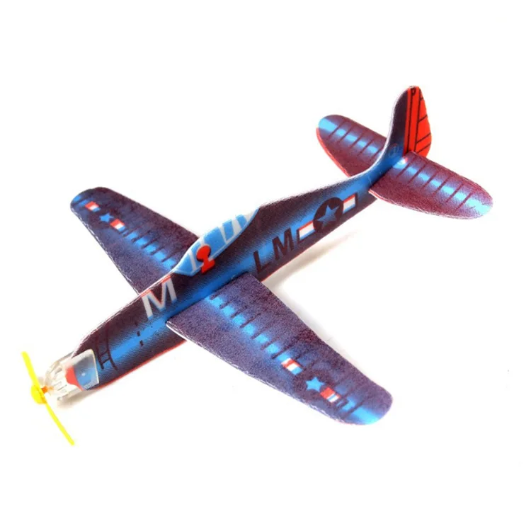 12 шт. DIY ручной бросок Летающий планер самолеты пенопластовые воздушные вечерние