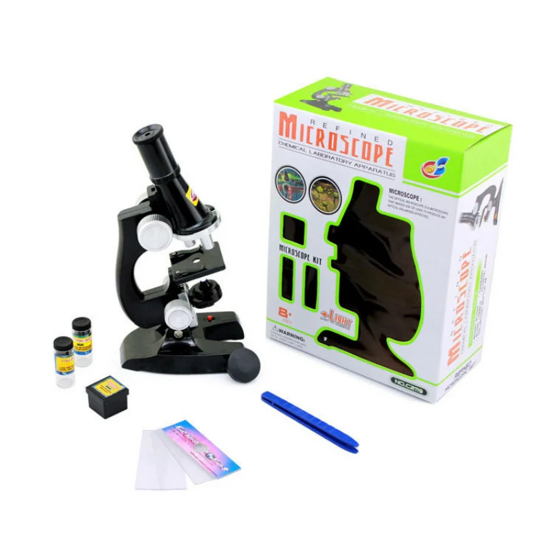 National Educational Science Microscope Toy with Reflecting Mirror