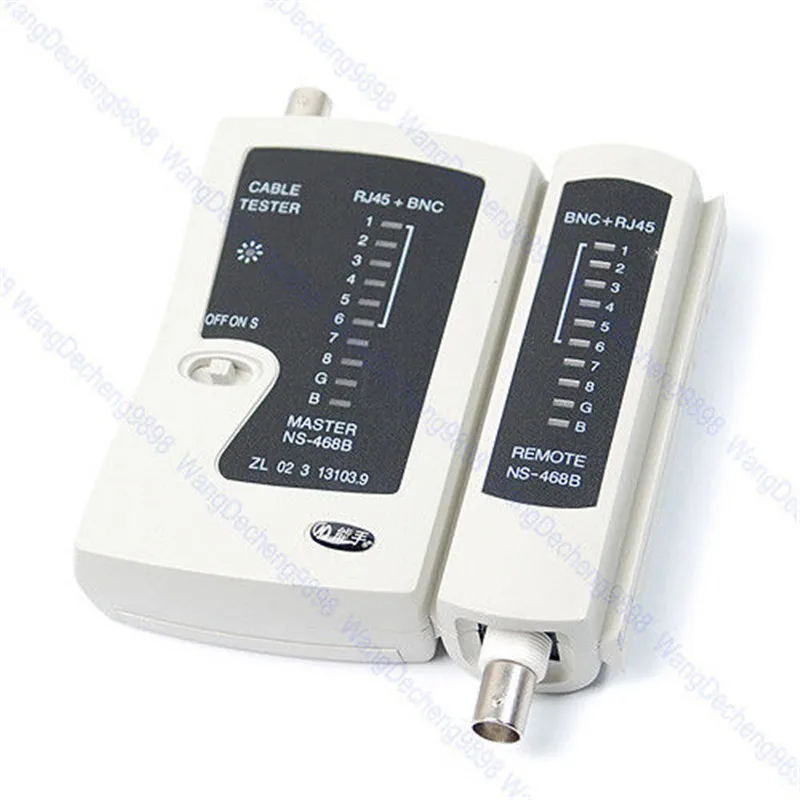 BGEKTOTH Network Cable Tester Wire RJ45 BNC Tester Cable Tester Detector Remote Test Tools