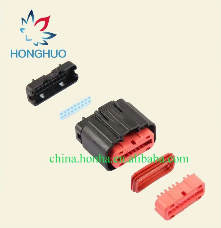 Бесплатная доставка 2 комплекта 18pin жгут проводов plug Авто Пластиковый Электрический кабель водонепроницаемый разъем 1488533-5