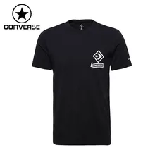 Новое поступление Converse Для мужчин футболки с коротким рукавом спортивная