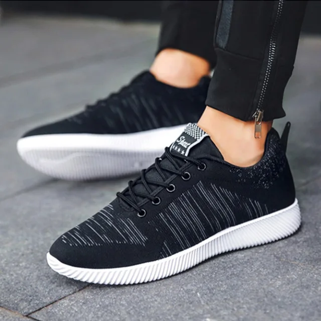 non leather white trainers