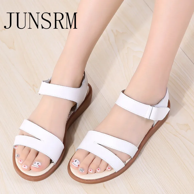 

JUNSRM Summer Students Sweet Women's Shoes Light Women Sandals Flat Women Boot Outdoor Casual Shoes Walking Park Shoes