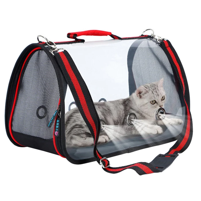 Высокое качество,, легкая сумка для переноски собак, кошек, попугаев, прозрачная сумка для домашних животных
