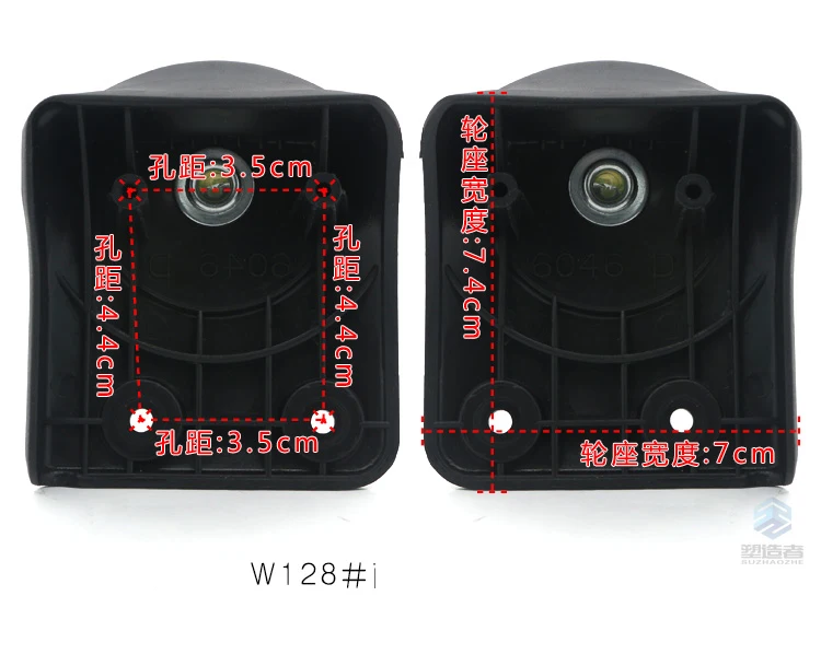 Guguluza Замена Чемодан колеса, ремонт Чемодан аксессуары поездки тележки колеса замена колеса для чемоданов W128