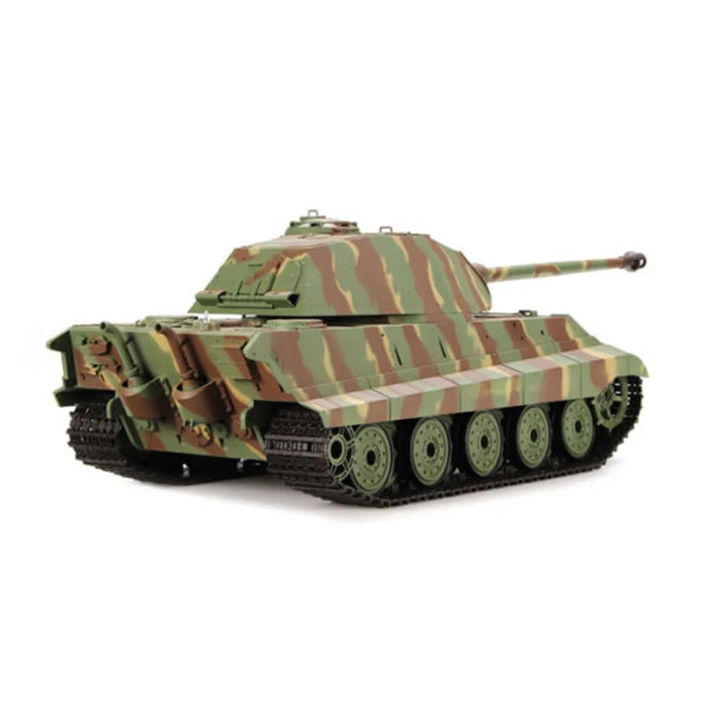 Heng Long 1/16 2,4G 3888-1 немецкий Король тигр боевой танк для подростков Детские танки на дистанционном управлении со звуком лучшие подарки для детей