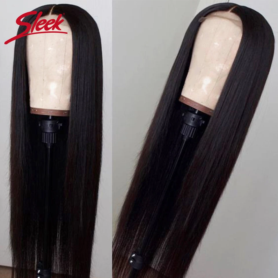 Гладкий бразильский Remy 13x4 кружевные передние человеческие волосы парики 22 до 34 прямые 150% плотность человеческие волосы парики предварительно выщипанные с детскими волосами
