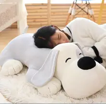 80cm High quality soft dog dolls dog plush toys Cute big dog pillow