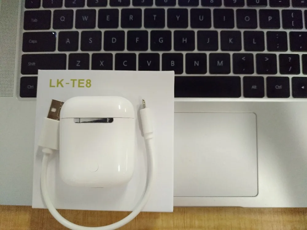 LK-TE8 LK TE8 TWS сенсорные беспроводные наушники Bluetooth умные наушники Беспроводная зарядка Bluetooth 5,0 PK I9S I7S
