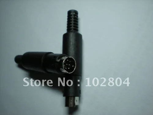 

DIN Plug Connector 8 Pin Mini w/ Plastic Handle 10 pcs per Lot