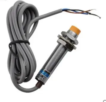 

Free Shipping 2pcs/LOT Proximity switch DC 24V three wire PNP normally open LJ12A3-4-Z/BY M12 4mm inductive sensor