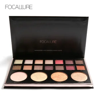 

Focallure Eye Makeup Eyeshadow Palette 18 Colors Natural Matte Glitter Shimmer Palette Long-lasting Eye Shadow Eye Cosmetics