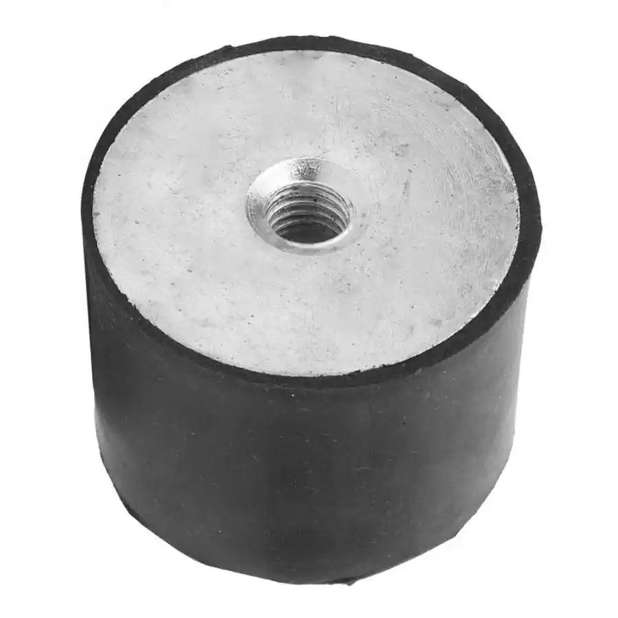 4pcs Female Thread Rubber Mount Anti-Vibration Rubber Mounts Bobbin Isolator Damper Anti Vibration Rubber Mount DE40*20 M8