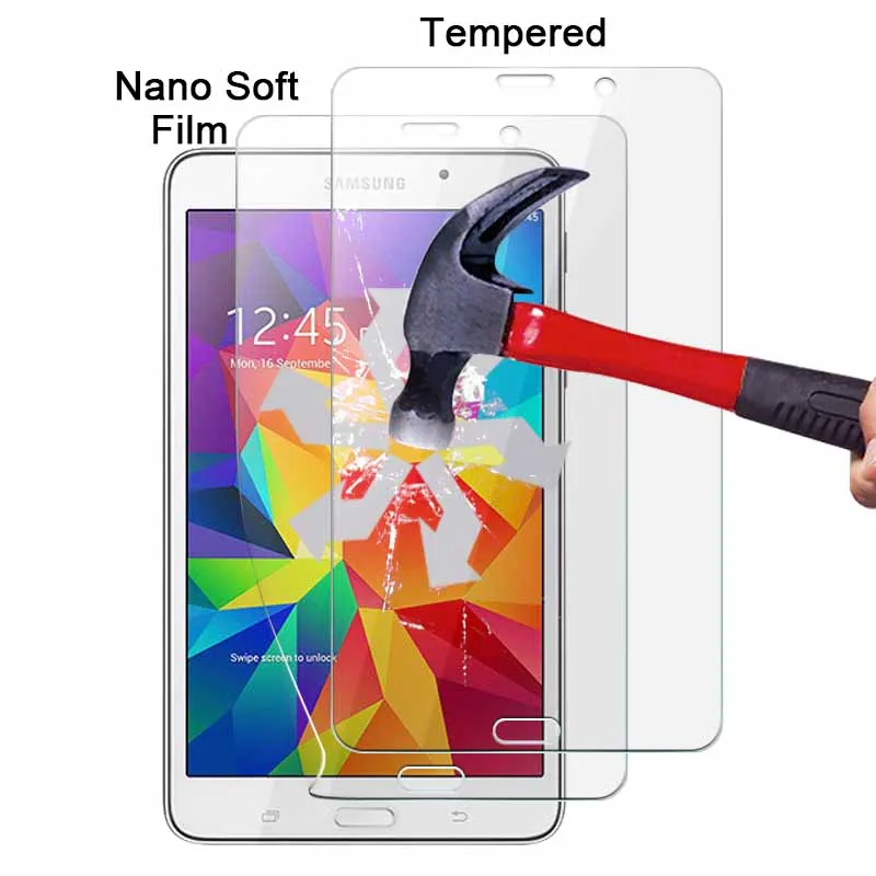 1 шт. Противоударная Защитная пленка для экрана Samsung Galaxy Tab 4 T235 7 0