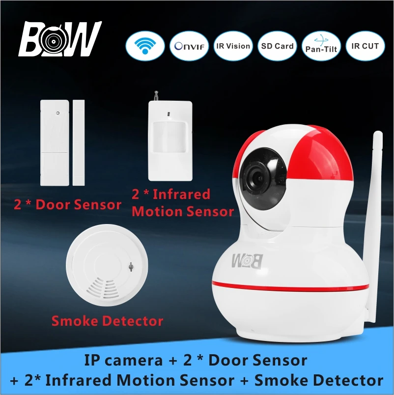 720P WiFi IP font b camera b font 2 font b Door b font Sensor 2