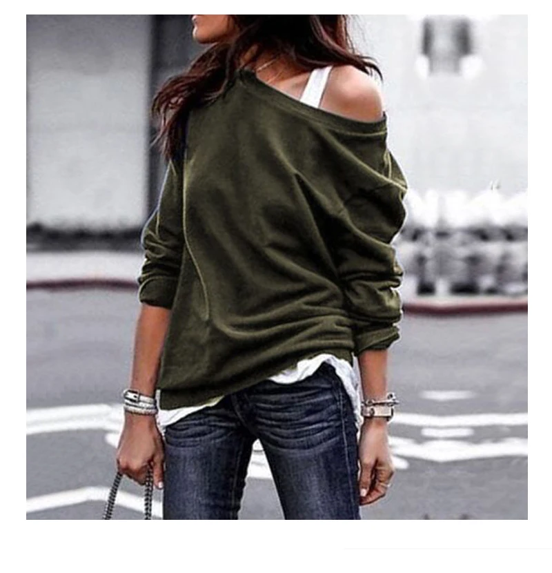 Autumn Winter Sweatshirt Women Cotton Hoodie Long Sleeve Solid Casual Sweatshirts Hoodies 2018 Sexy Off Shoulder Black Pullover (6)