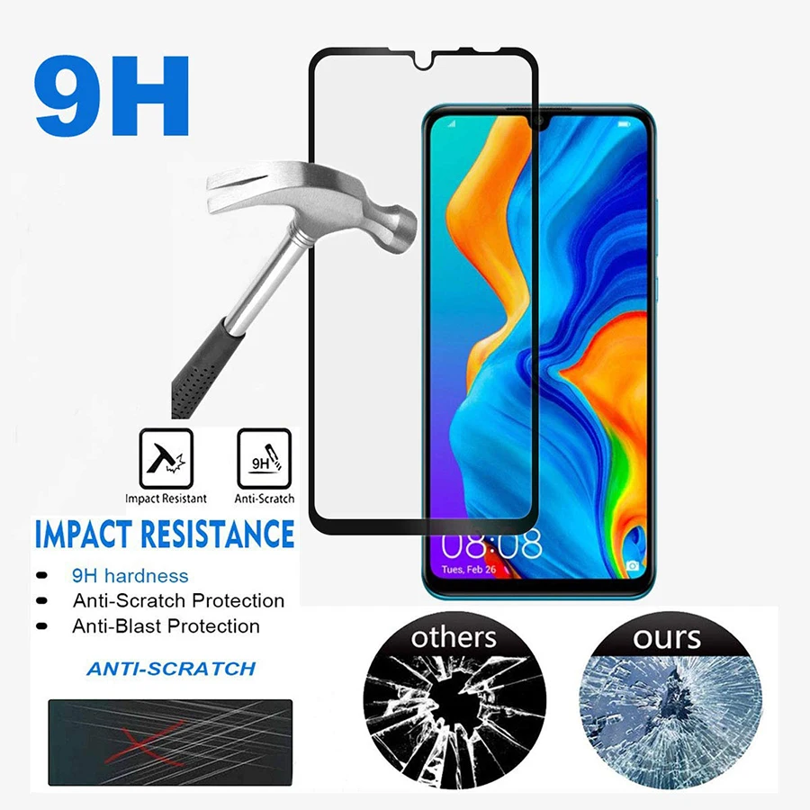Для Huawei P30 P40 lite закаленное стекло для Защитное P20 экрана|Защитные стёкла и плёнки|
