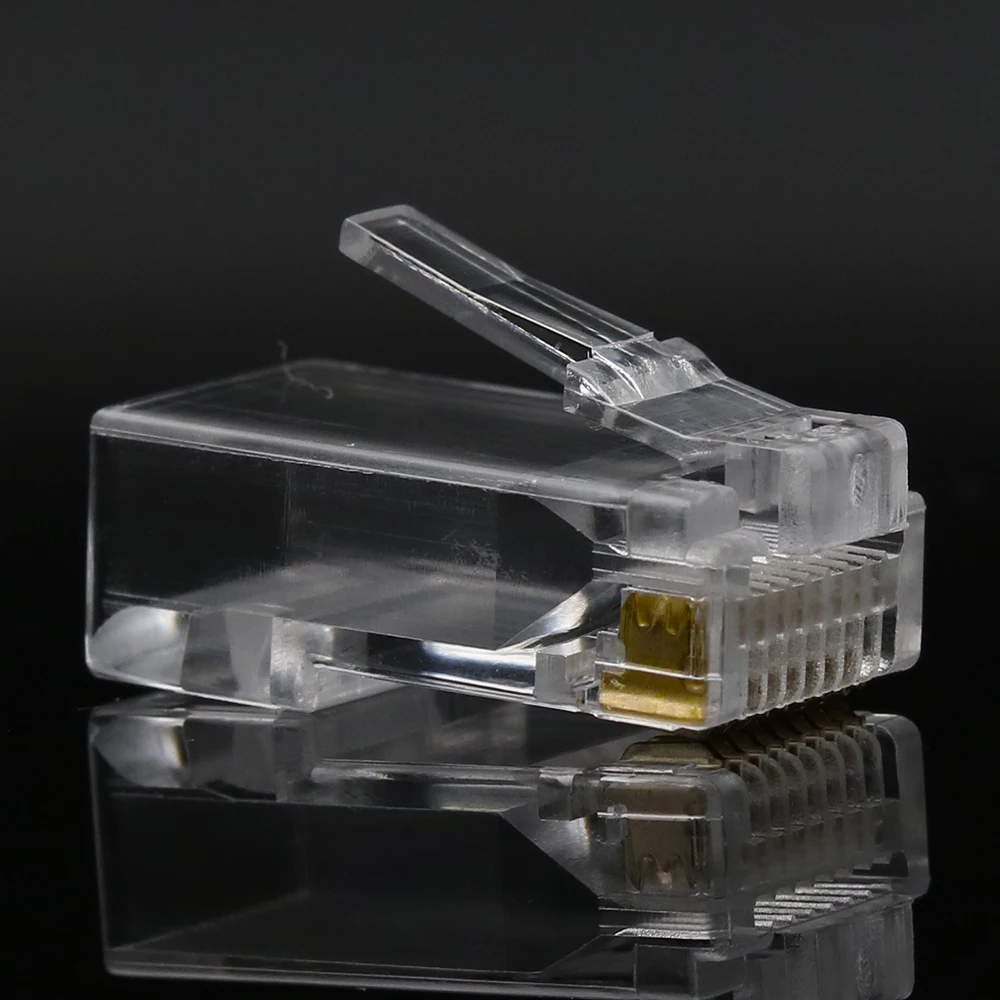 Xintylink EZ rj45 разъем ethernet кабельный разъем cat6 сетевой 8P8C позолоченный неэкранированный модульный utp rj 45 терминалы 100 50 шт