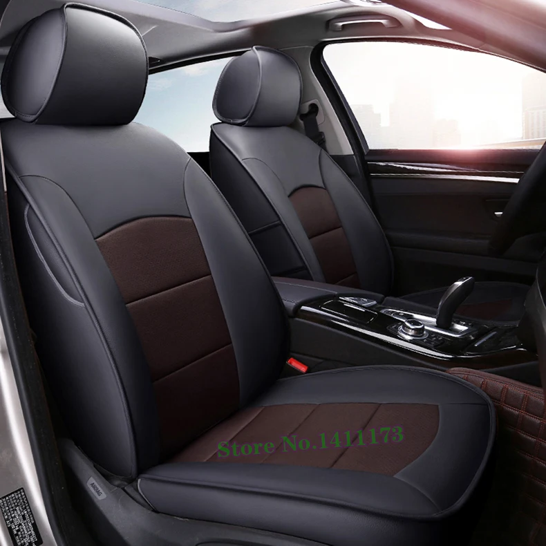 Автомобильные чехлы для Honda Accord, автомобильные чехлы для сидений, чехлы для сидений, чехлы из воловьей кожи и кожзаменителя, стильные аксессуары