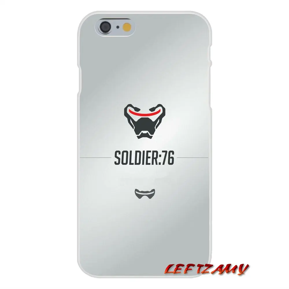 Для huawei P8 P9 P10 Lite 2017 Honor 4C 5X 5C 6X mate 7 8 9 10 Pro game Overwatch OW Soldier 76 аксессуары чехлы для