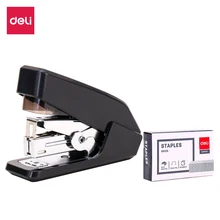 DELI легкий степлер 24/6 26/6 энергосберегающий степлер офисный планировщик канцелярские скобы аксессуары 0466/0467/0468